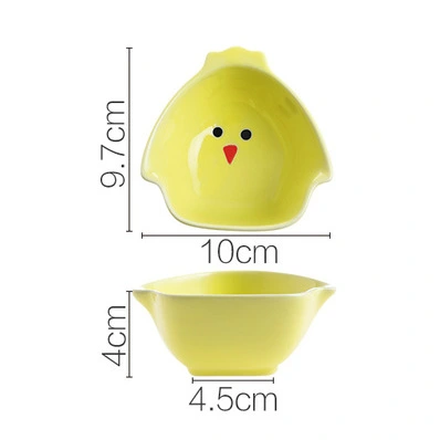 Household Cartoon Ceramic Small Dishes