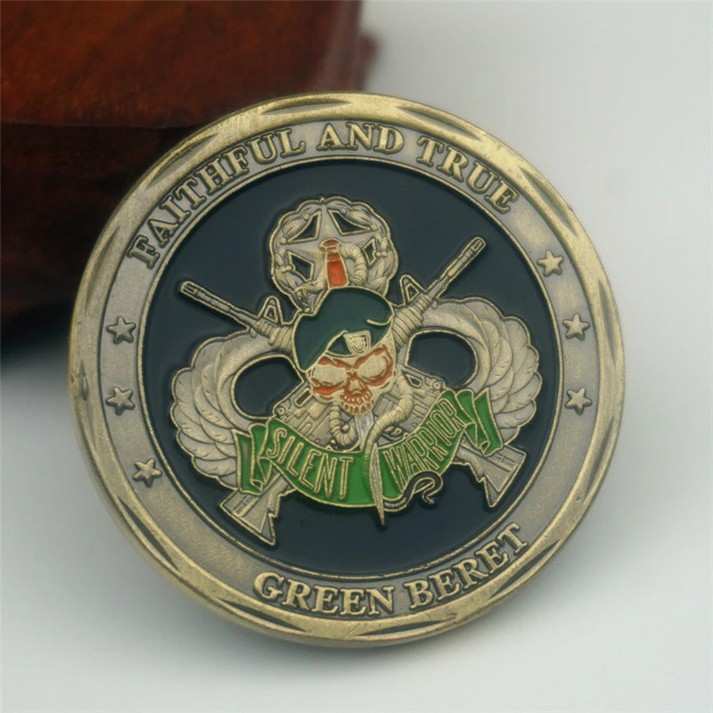 American Green Beret Commemorative Coin Army Fan Coin