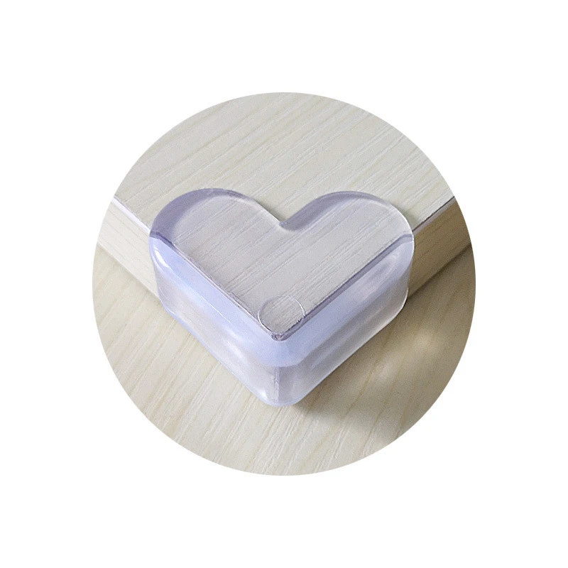 Anti-collision Corner Transparent Package Table Corner Silicone Protective Cover