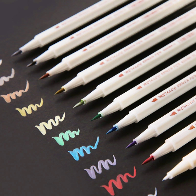 STA 10 Colors 6551 Metal Pen Paint Pen