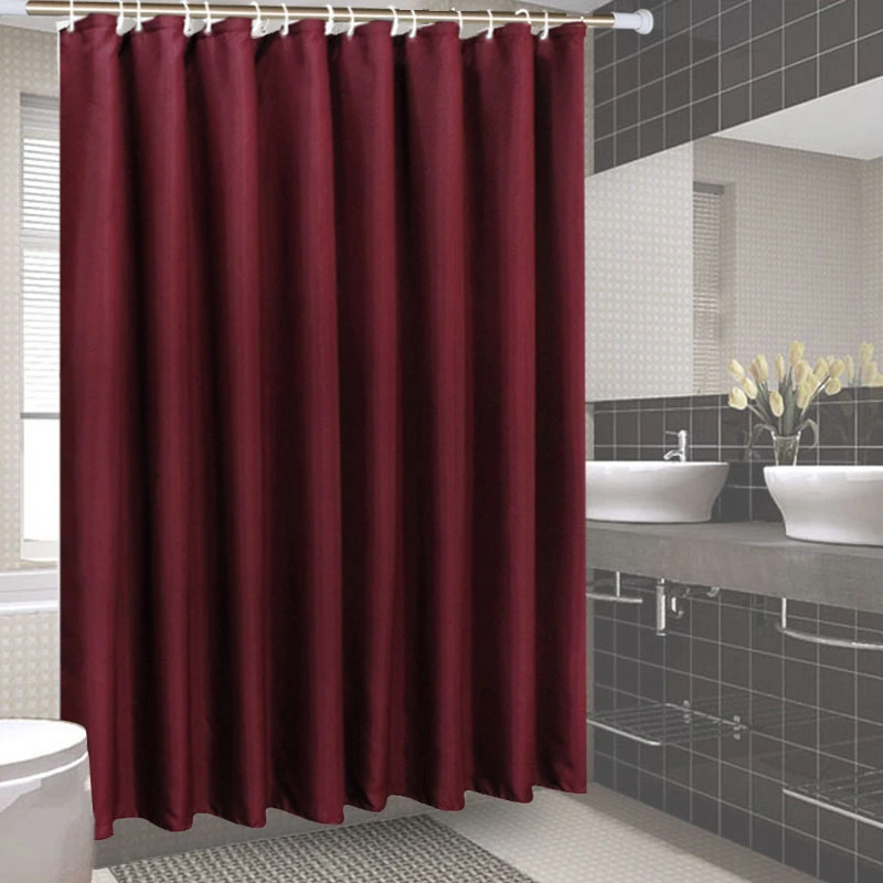 Waterproof Cloth Thickened Bathroom Curtain