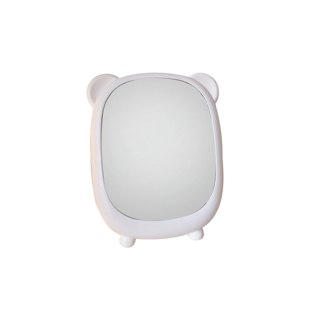 Desktop Makeup Mirror For Girls Heart Dormitory