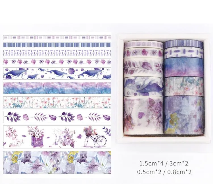 Washi tape set 10 roll in