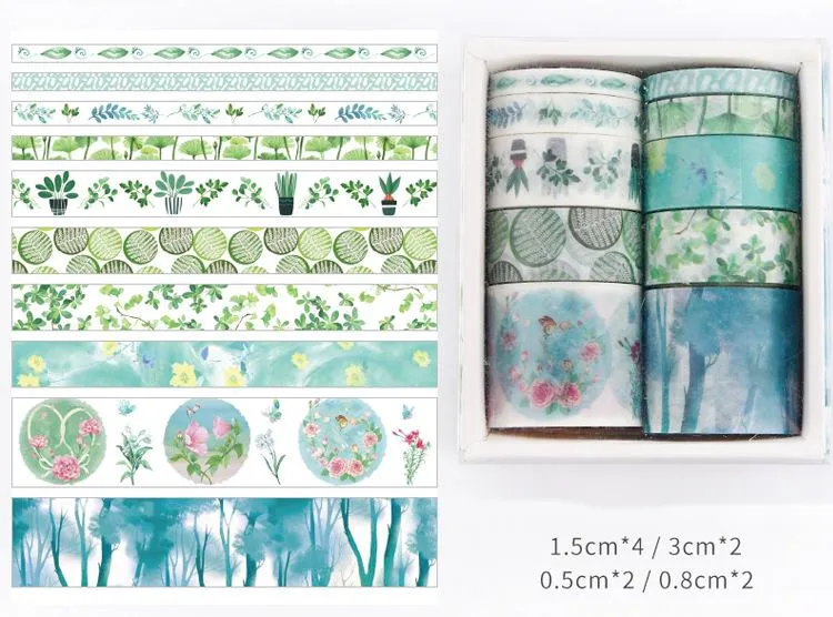 Washi tape set 10 roll in