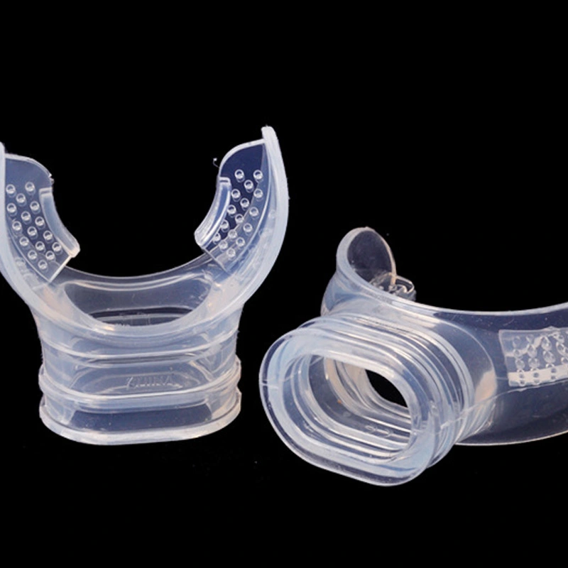 Diving Snorkel Silicone Clear Mouthpiece