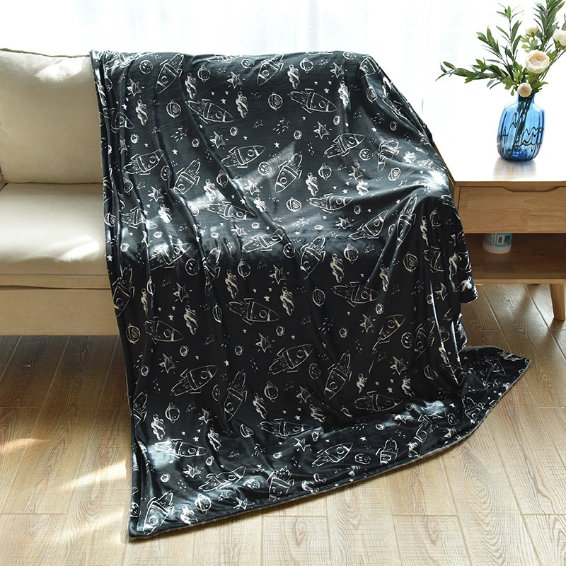 Spring Baby High End Cloud Blanket Kindergarten Nap Quilt Dormitory Single Blanket Appease Doudou Blanket