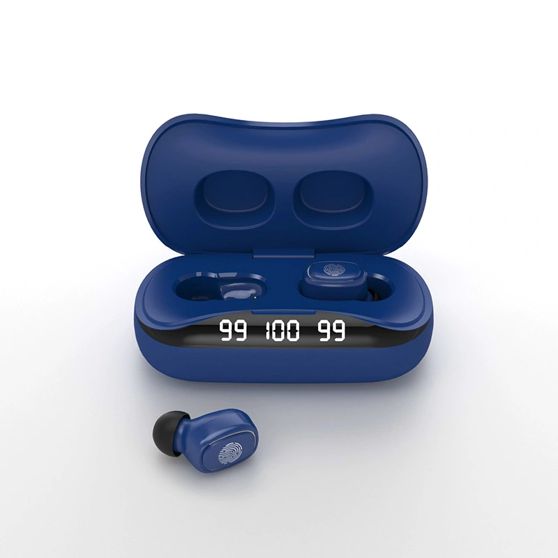 Private Mode Wireless Bluetooth Headset Binaural Touch Digital Display Tws Stereo Mini Sports 5.1