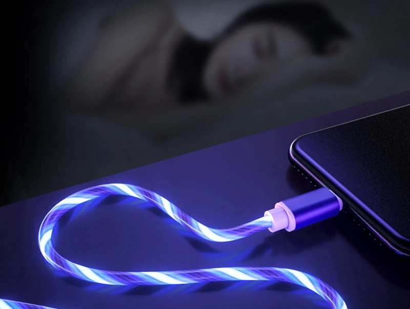 Compatible with Apple , Streamer Data Cable Douyin Luminous Dynamic Mobile Phone Charging Cable