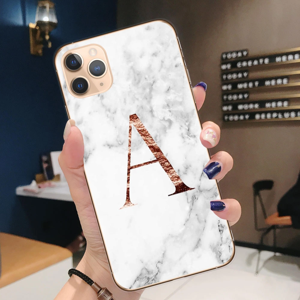 Compatible With  , Matte Marble  Mobile Phone Case Mini AZ Size