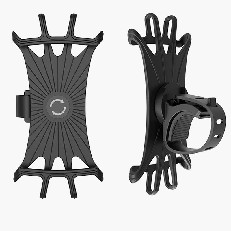 Mobile Phone Holder 360 Rotating Silicone Bicycle Scooter Mobile Phone Navigation Bracket