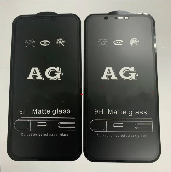 Compatible with Apple, IPhone Full Screen Matte Anti-violet Steel Film