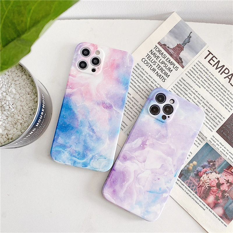 Compatible with Apple , Glossy Silicone Mobile Phone Case