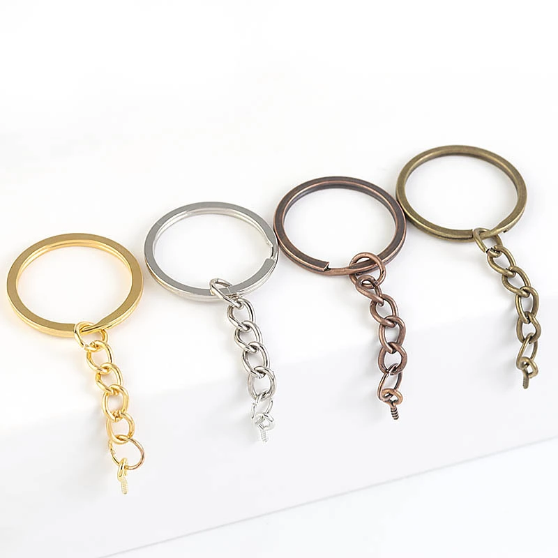 Key Ring With Chain Alloy Sheep Eye Keychain