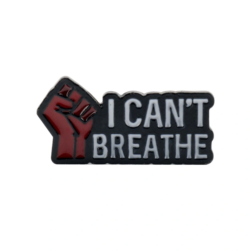 CAN'T BREATHE I Can't Breathe Brooch Badge