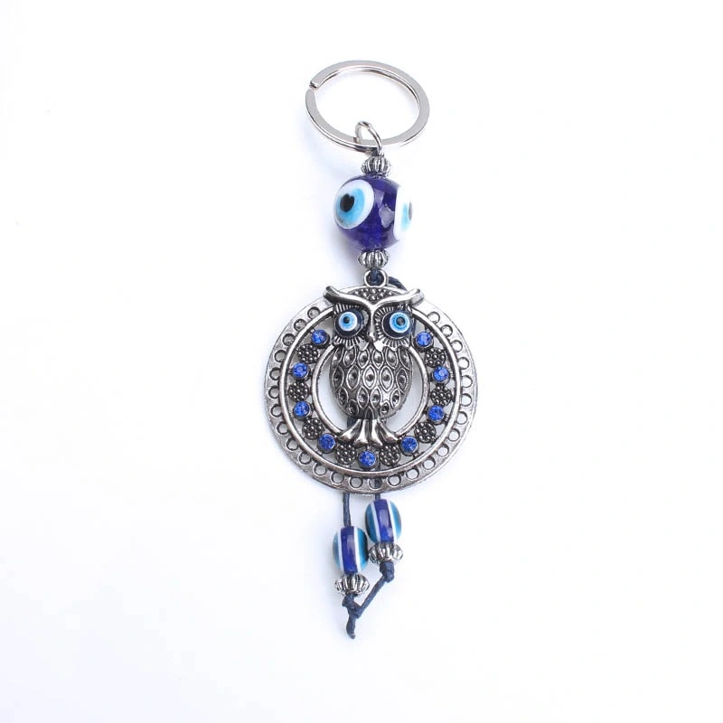 Devil's Eye Turtle Key Ring