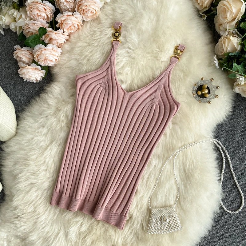 Fashion All-Match Slim Knit Top