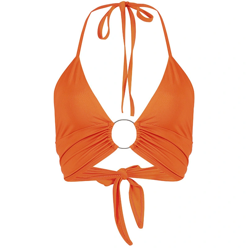 Halter Halter Back And Chest Wrap Women's Inner Vest Top