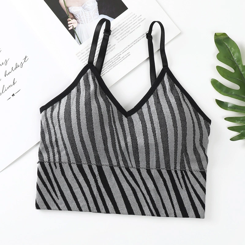 Zebra Print Personality Fashion Slim Camisole