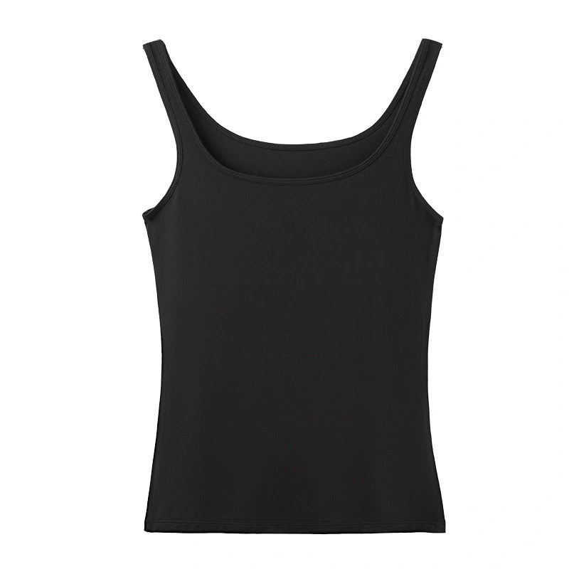 CANVAUS Summer New Women's Solid Color Modal Comfortable Sports Vest Outer Wearing Female Top