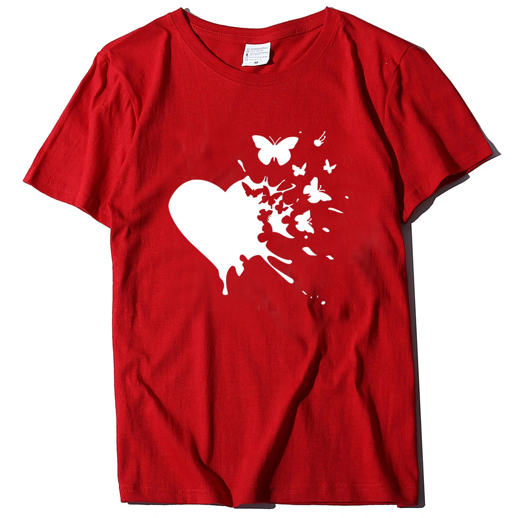 Love Printing Leisure Joker Loose Fashion