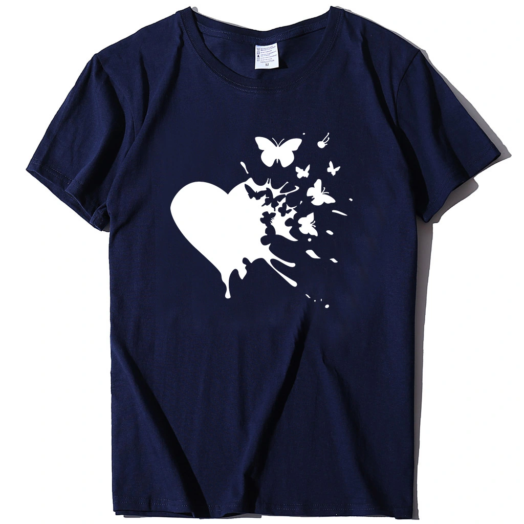 Love Printing Leisure Joker Loose Fashion
