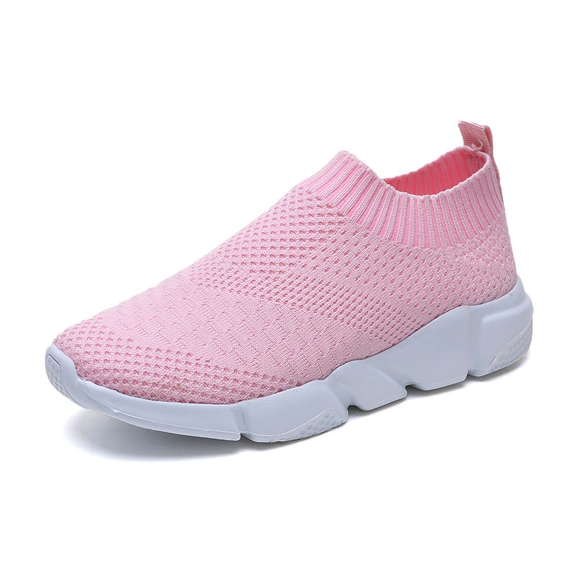  New Low-Top Stretch Socks Shoes Women Korean Casual Thick-Soled High-Top Couple Sports Shoes Women