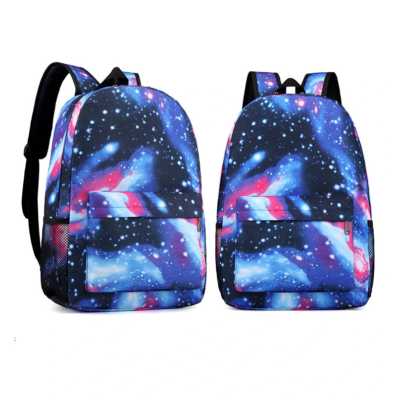 Women's Fashion Casual Starry Sky Canvas Backpack