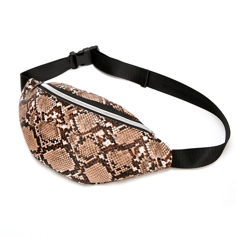 Women's Personality Full Python Belt Bag