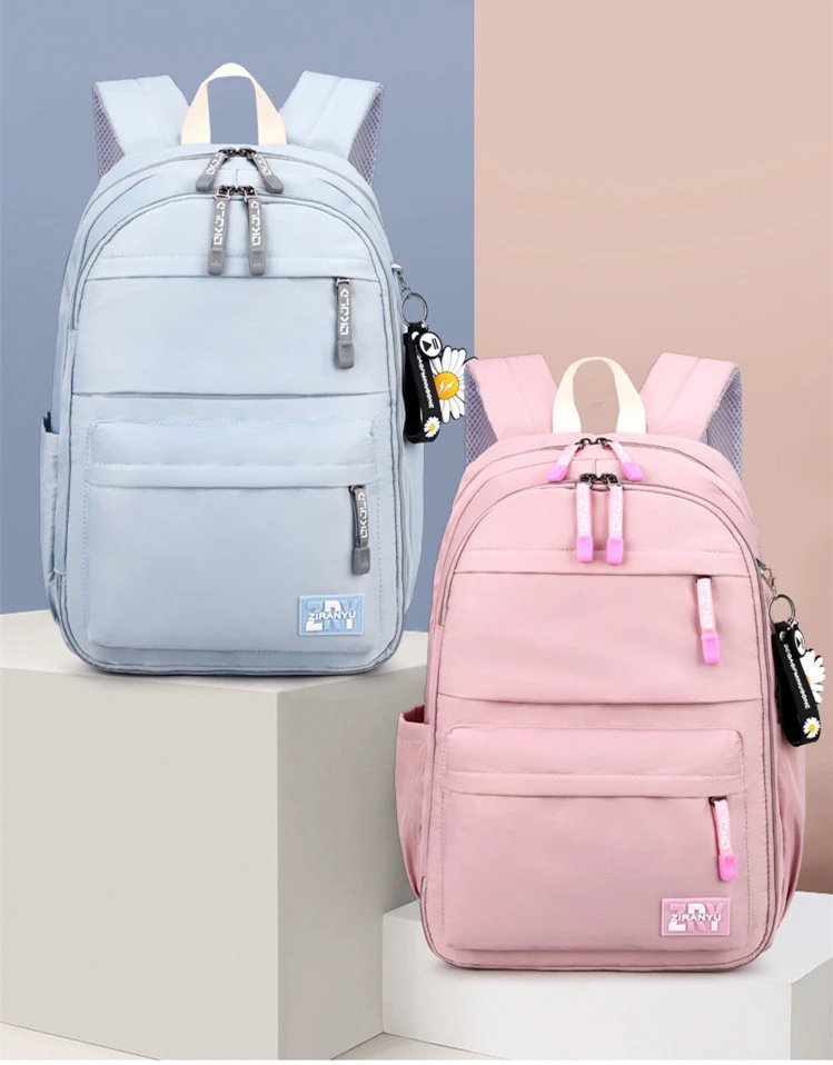 Natural Fish Refrigerator Door Schoolbag Girls Backpack Wholesale Custom Printed Junior High School Students Leisure Backpack