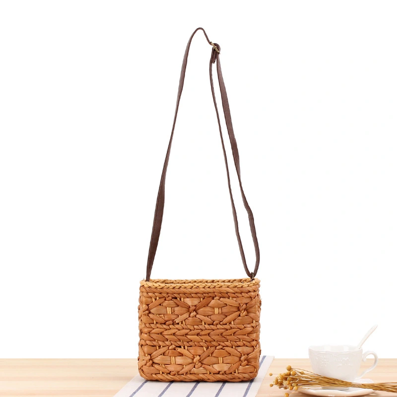 Crossbody Straw Bag Hand-Woven Bag