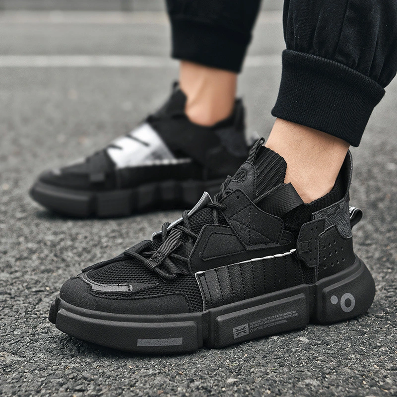 Men's Shoes Autumn New Breathable Men's Color Matching Personality Shoes
