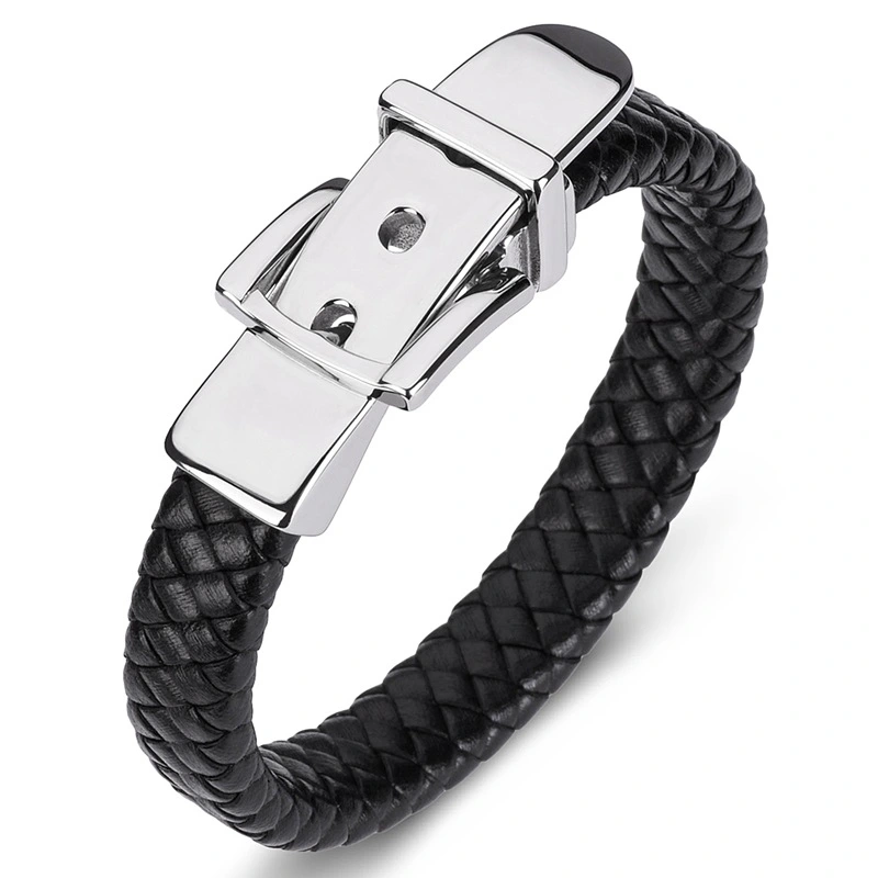 Leather Braided Trendy Men's Bracelet