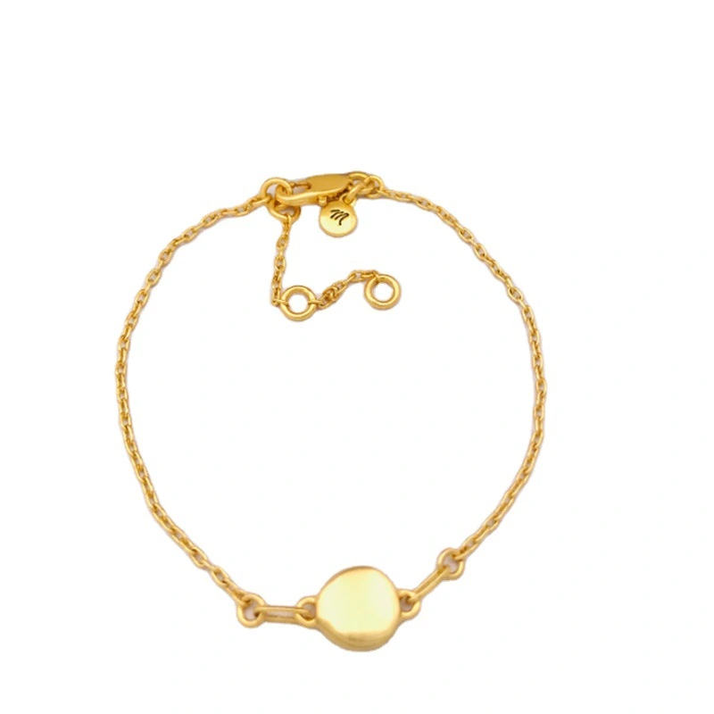 Golden Simple Retro Fashion Cold Wind Bracelet