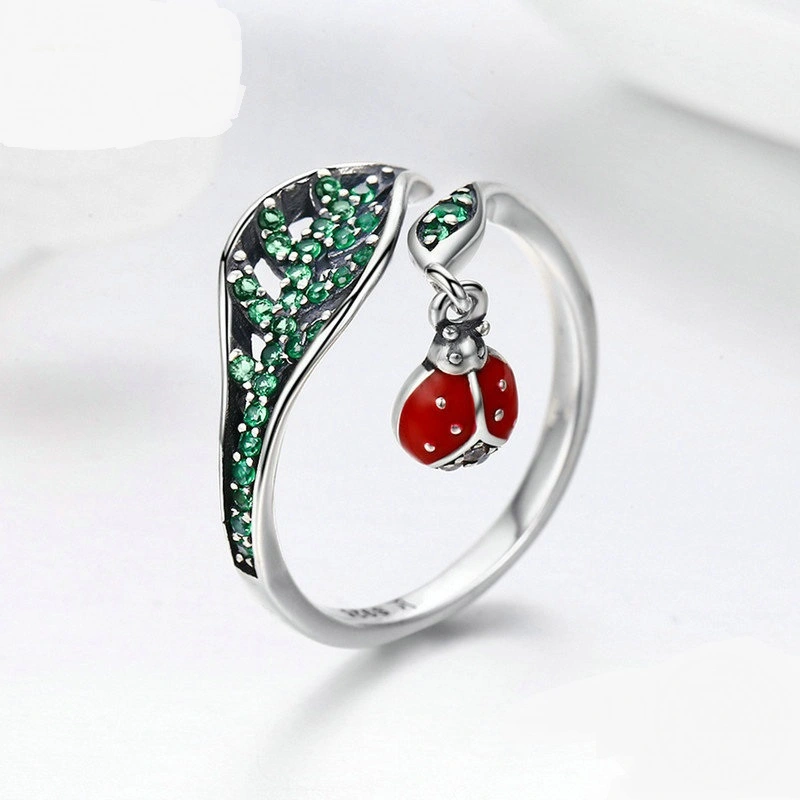 New Personality Chafer Jewelry Ladybug Ring