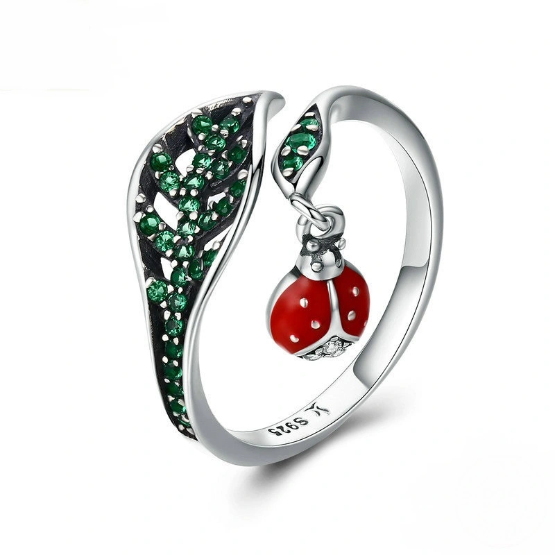 New Personality Chafer Jewelry Ladybug Ring