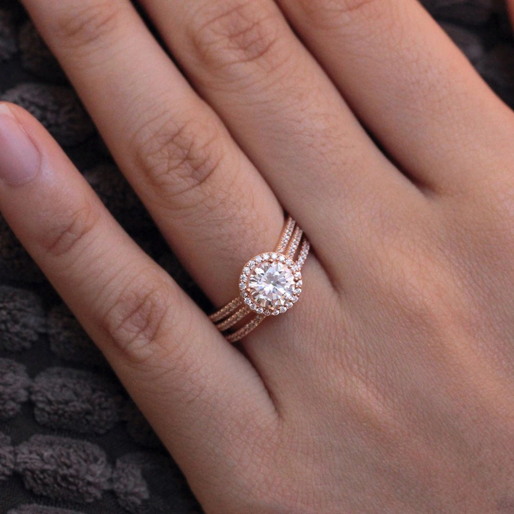 European And American Classic Women's Engagement Ring
