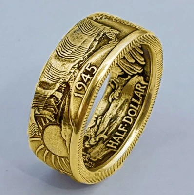 New Personality Coin Morgan Wild Ring