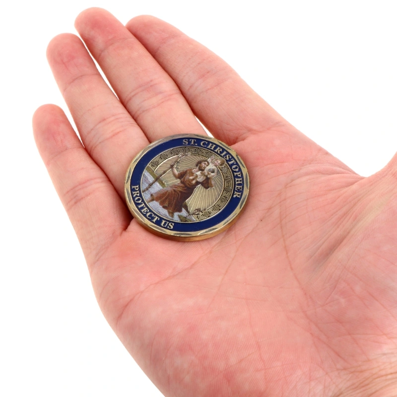 Christopher Commemorative Coin Patron Saint of American Travelers