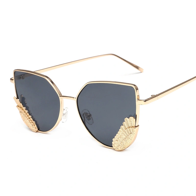 Style Glasses Korean Feather Sunglasses Trendy Fashion