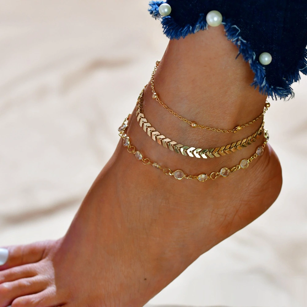 European And American Simple Summer Women'S Chains