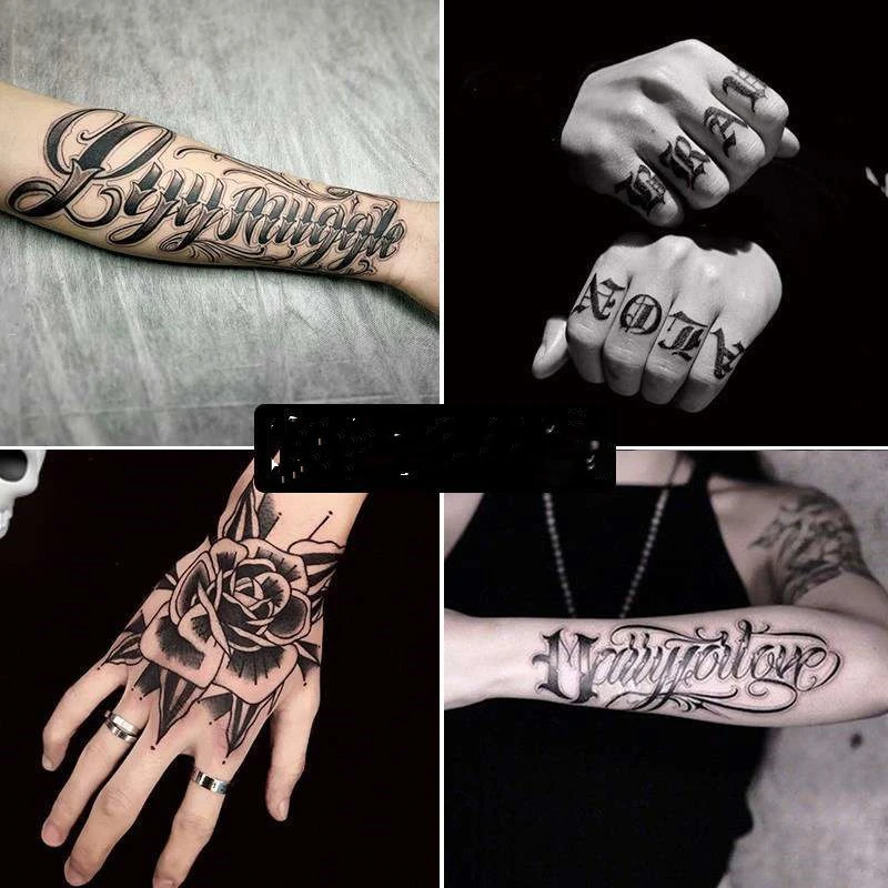 Tattoo Stickers Are Not Reflective Japanese Dark