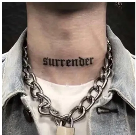 Tattoo Stickers Are Not Reflective Japanese Dark