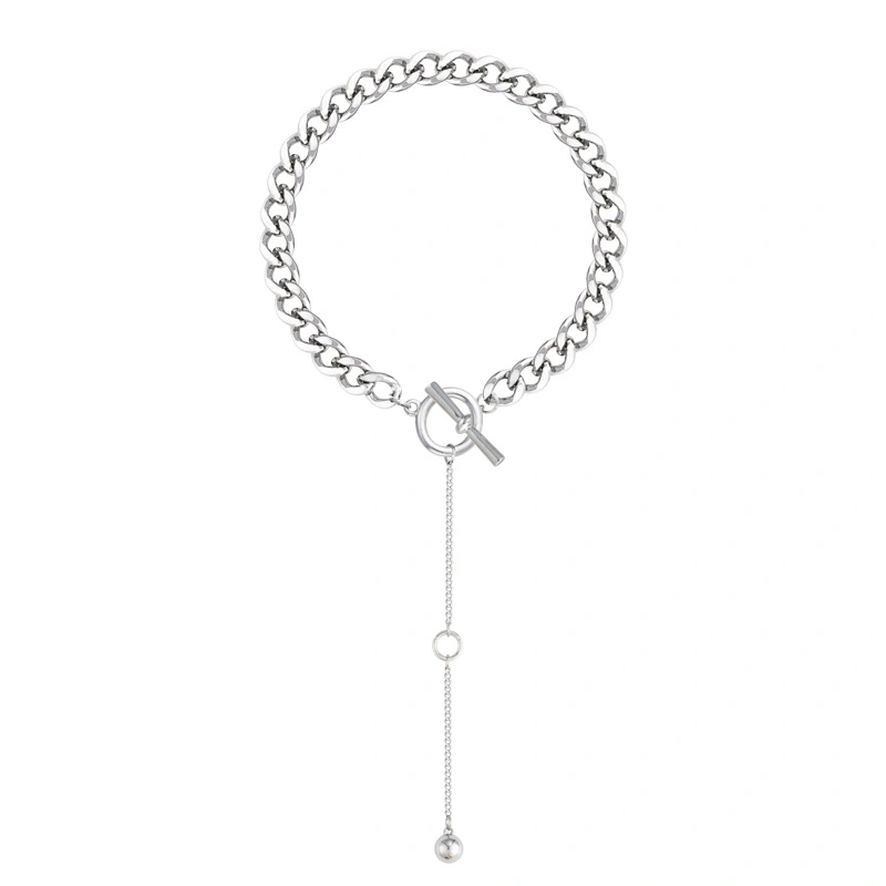 Necklace Female Ins Hip Hop Long Trendy Net Red Cold Wind