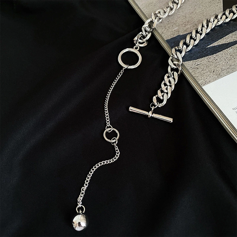 Necklace Female Ins Hip Hop Long Trendy Net Red Cold Wind