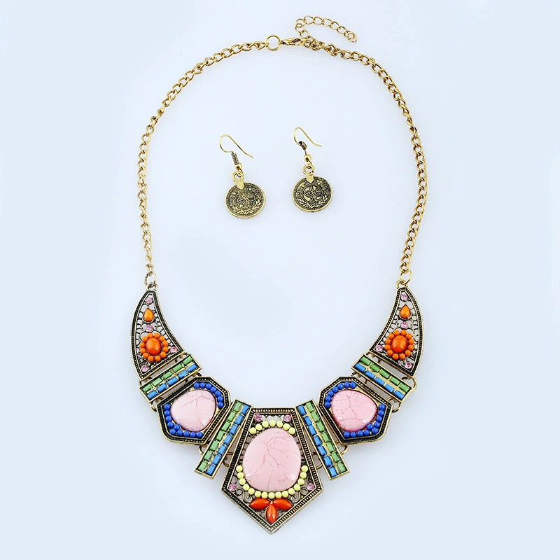 European And American Retro Exaggerated Necklace