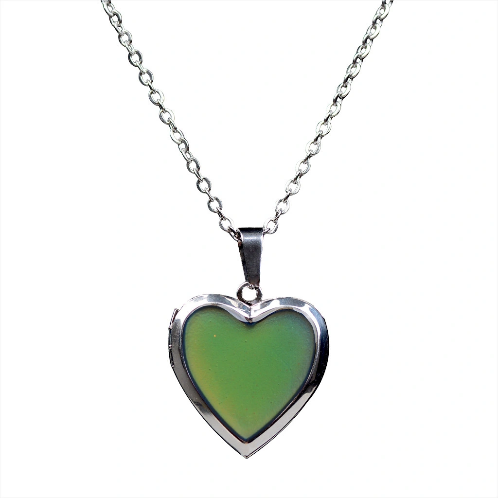 Fashion Warm Mood Changing Color Necklace