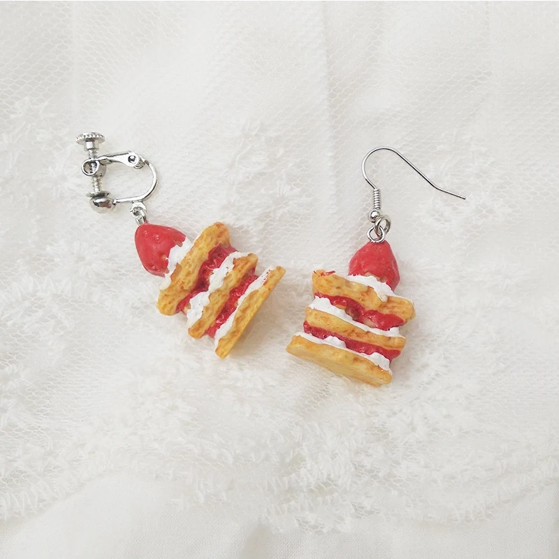 S925 Silver Earrings Sweet Net Red Earrings