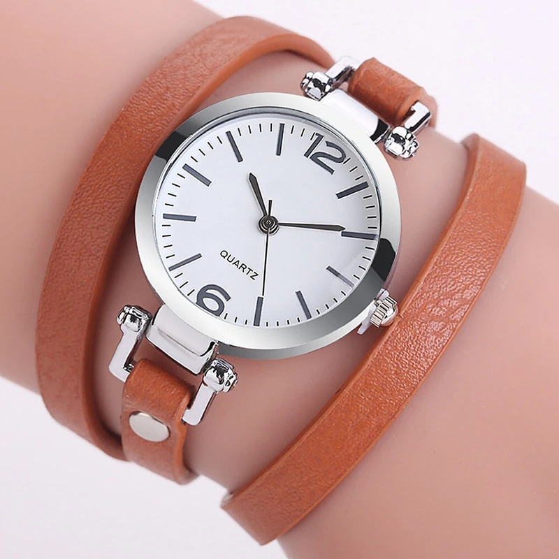 Women's Long Strap Winding Quartz Watch