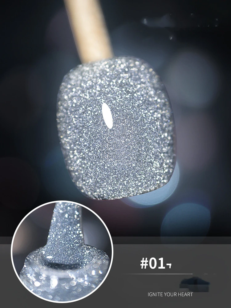 10ml Glitter Nail Gel Polish Primer UV Nail Gel Varnish