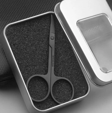 Men's Nose Hair Cut  Stainless Steel Small Scissors Cut